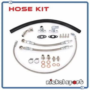Turbo Oil Water Line Kit MAZDASPEED 3 6 CX-7 Garrett GT28R GT30R Ball Bearing - Picture 1 of 1