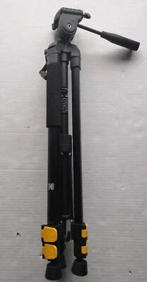 KODAK PhotoGear 62" Lightweight Tripod 3-Section Flip-Lock, Adjusts 22”-62” - Image 1 of 4