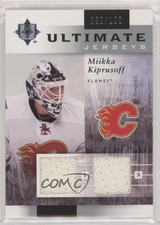 2011-12 Ultimate Collection Ultimate Jerseys /100 Miikka Kiprusoff #UJ-MK