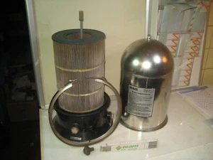 WILO Poolfilter Edelstahl Swimming Pool Chlor Wasser Kartuschen Filter - Picture 1 of 5