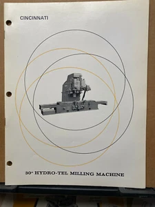 Vintage Cincinnati Fräsmaschine Co Katalog 1964 30" Hydro-tel Werkzeug - Bild 1 von 4