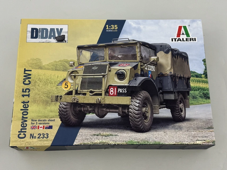 Italeri Chevrolet 15 CWT 1:35 233 modellismo - Immagine 1 di 1