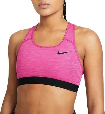 NEW! Nike [L] Women's Non Padded Sports/Yoga/Pickleball Bra-Pink BV3900-616 - Image 1 of 2
