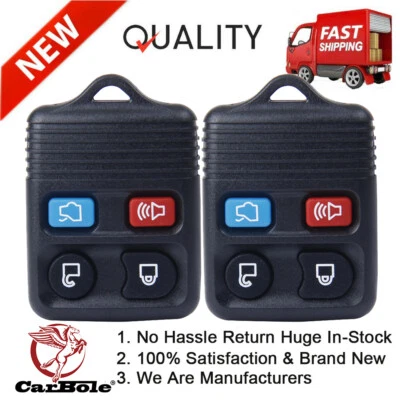 2 брелока для дистанционного открывания дверей автомобиля для Ford Explorer Expedition Edge Crown Victoria - Изображение 1 из 4