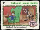 TURKS and CAICOS 541 - Disney Christmas "Mickey's Christmas Carol" (pa94218)