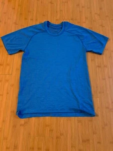 Lilulemon Vent Tech SS Stretch Your Head Performance T Shirt Blue Size S - Bild 1 von 6