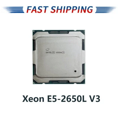 Intel Xeon E5-2650L V3 1.8GHz 12-Core 9.6GT/S LGA 2011-3 CPU Processor SR1Y1 65W - Image 1 of 4
