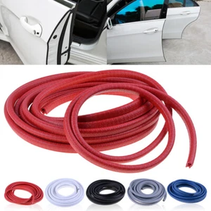 4,5 m Rojo Goma Puerta Coche Borde Borde Cerradura Protector Sello Moldeo Tira - Imagen 1 de 8