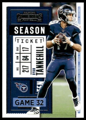 2020 Panini Contenders #9 Ryan Tannehill Tennessee Titans - Image 1 of 2
