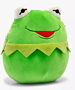 Muppets Squishmallow Kermit der Frosch Muppets Disney 8 Zoll Plüsch Brandneu mit Etikett - Bild 1 von 4