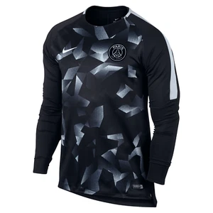 Nike Paris Herren Langarm Trainingsshirt Trikot 896994-015 Fussball Sport Neu S - Picture 1 of 2