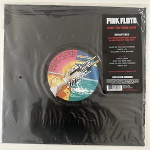 PINK FLOYD WISH YOU WERE HERE 180G 2016 REMASTERED REISSUE LP NEW SEALED - Foto 1 di 2