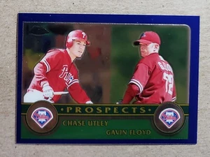 2003 Topps Chrome Chase Utley Rookie #438 Philadelphia Phillies - Picture 1 of 2
