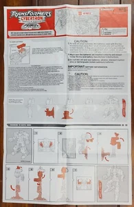 Transformers Cybertron Metroplex Leader Class Anleitung Hasbro 2006 - Bild 1 von 2