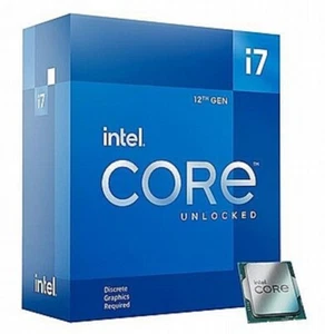 BOX Intel i7 12700KF 3.6GHz CPU 25MB L3 Cache 12 Cores Processor LGA1700 125W - Picture 1 of 2