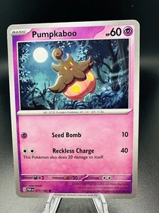 Pokemon TCG - Pumpkaboo 77/182 - Paradox Rift 2023 - Picture 1 of 2