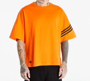 NEW MEN'S ADIDAS ORIGINALS NEUCLASSICS TREFOIL TEE SHIRT ~ SIZE LARGE #IM2094 - Picture 1 of 4