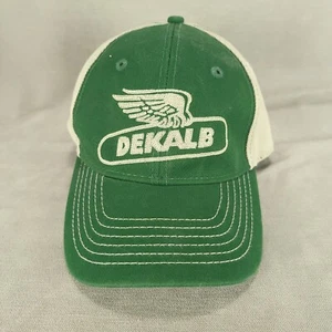 Dekalb Hat Snapback Baseball Cap Mens Green White K Products Farming Outdoor - Picture 1 of 8