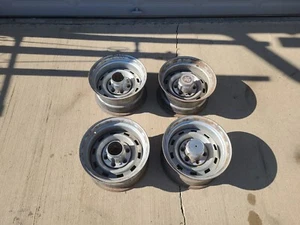 1967-87 CHEVY GMC TRUCK BLAZER JIMMY SUBURBAN OEM 6 LUG 15x8 RALLY WHEELS 4x4 - Picture 1 of 17