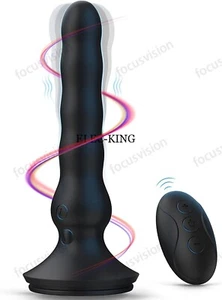Male Prostate Vibrator Massager Anal Beads Butt Plug Dildo Sex Toys For Men USA - Picture 1 of 7