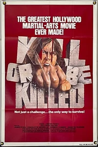KILL OR BE KILL FF ORIGINAL EINBLATT FILMPLAKAT JAMES RYAN (1980) - Bild 1 von 1