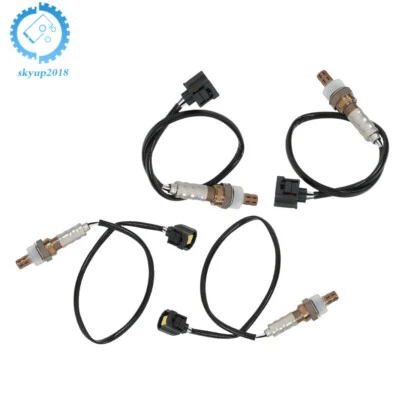 4 peças sensor de oxigênio upstream e downstream adequado para 2002-03 Jeep Liberty V6 3.7L - Imagem 1 de 4