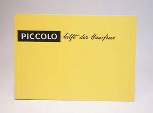 Vintage 60/70er Jahre Electro AS Piccolo Hilft der Hausfrau Rezeptheft ca. 96 S. - Bild 1 von 9