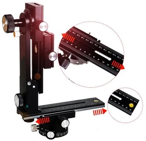 Pro SLR Camera 720 ° panoramic tripod ball head + Gimbal Bracket+ suitcase - Bild 1 von 7