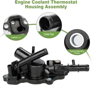 Salida de agua refrigerante motor compatible con Nissan Sentra compatible con Nissan - Imagen 1 de 7