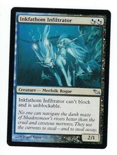 MTG  * INKFATHOM INFILTRATOR * SHADOWMOOR * MERFOLK ROGUE free shipping