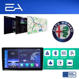 Autoradio Android per Alfa Romeo Mito- 2008-2016 -Octacore 4GB 64GB- Telecamera - Foto 1 di 10
