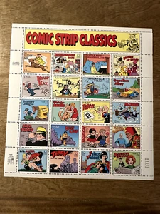 Scott #3000 32¢ Comic Strip Classics Mint Sheet MNH - Picture 1 of 2