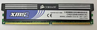 Corsair XMS2 2GB (1x2GB) DDR2 CM2X2048-6400C5C 800Mhz 1.80V ver8.7 #R2411 - Immagine 1 di 2