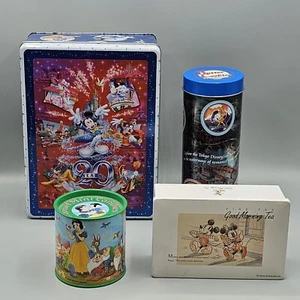 Tokyo DisneyLand Park Souvenir Cookies Tin Candy Tin Mickey Minnie Mouse Friends - Picture 1 of 22