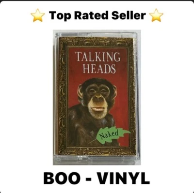 Talking Heads - Naked - Cassette Tape New Wave TCEMD1005 EX / MINT Condition - Image 1 of 4
