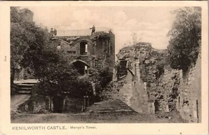 Kenilworth Warwishire, Kenilworth Castle, Mervyn's Tower, Vintage Postcard - Picture 1 of 2