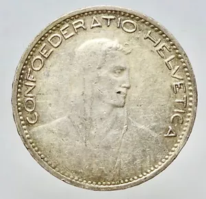 SVIZZERA - SWISS -AG/ 5 FRANCS FRANCHI 1923 - Imagen 1 de 2