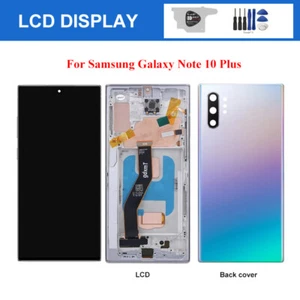 Para Samsung Galaxy Note 10 + Plus Conjunto Pantalla LCD Pantalla Táctil + Cubierta Trasera - Imagen 1 de 13
