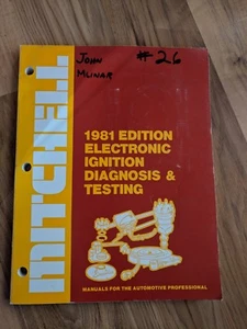 1981 Mitchell Edition Electronic Ignition Diagnosis & Testing Manual - Picture 1 of 6