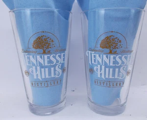 Lot of 2 Tennessee Hills Distillery Pint Glasses Embracing Heritage - Picture 1 of 4