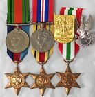 Rare Ww2 British Polish Carpathian Brigade Medals British Army Ex Foreign Legion
