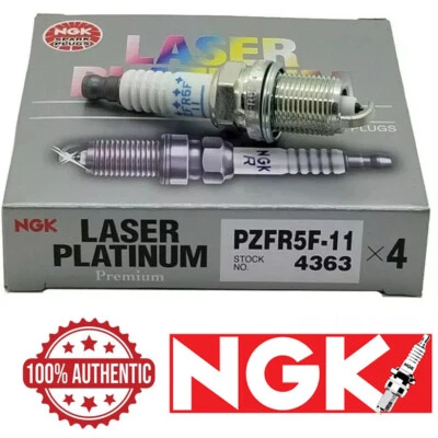 Genuine NGK Laser Platinum Spark Plug 4PCS for Acura Chrysler Dodge Honda Jeep - Изображение 1 из 3