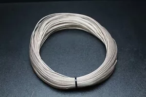 CABLE DE ALTAVOZ TRANSPARENTE CALIBRE 22 POR CABLE DE ALIMENTACIÓN AWG 10 FT COCHE DOMÉSTICO VARADO A TIERRA - Imagen 1 de 2
