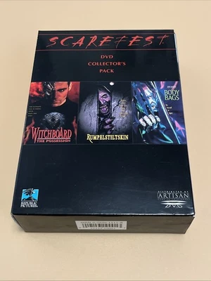 Scarefest Collectors Pack DVD (1999) Rumpelstiltskin Witchboard The Possession - Image 1 of 4