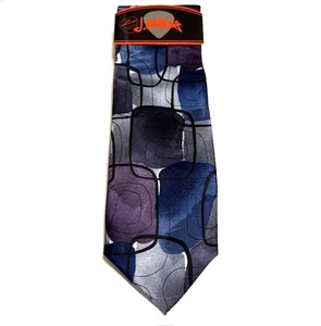 J Garcia Tie NWT Limited Edition Bag Lady Collection Forty Seven Abstract Cool - Picture 1 of 9