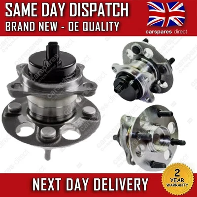 TOYOTA IQ EV COJINETE DE RUEDA TRASERA Y KIT DE CUBO CON SENSOR ABS 2012>ON MONTAJE - Imagen 1 de 4