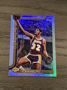 2025-26 Topps Rainbow Foil #255 Magic Johnson Los Angeles Lakers - Picture 1 of 2