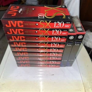 Lot Of 11 Sealed Blank T-120 VHS Tapes Brand New - Picture 1 of 3