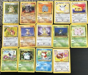 Pokemon Jungle Set X14 Card Bundle - Picture 1 of 3