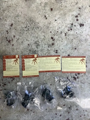 D&D SPINED DEVIL LOT OF 4 W/CARDS 2007 2008 DESERT OF DESOLATION - Image 1 of 4